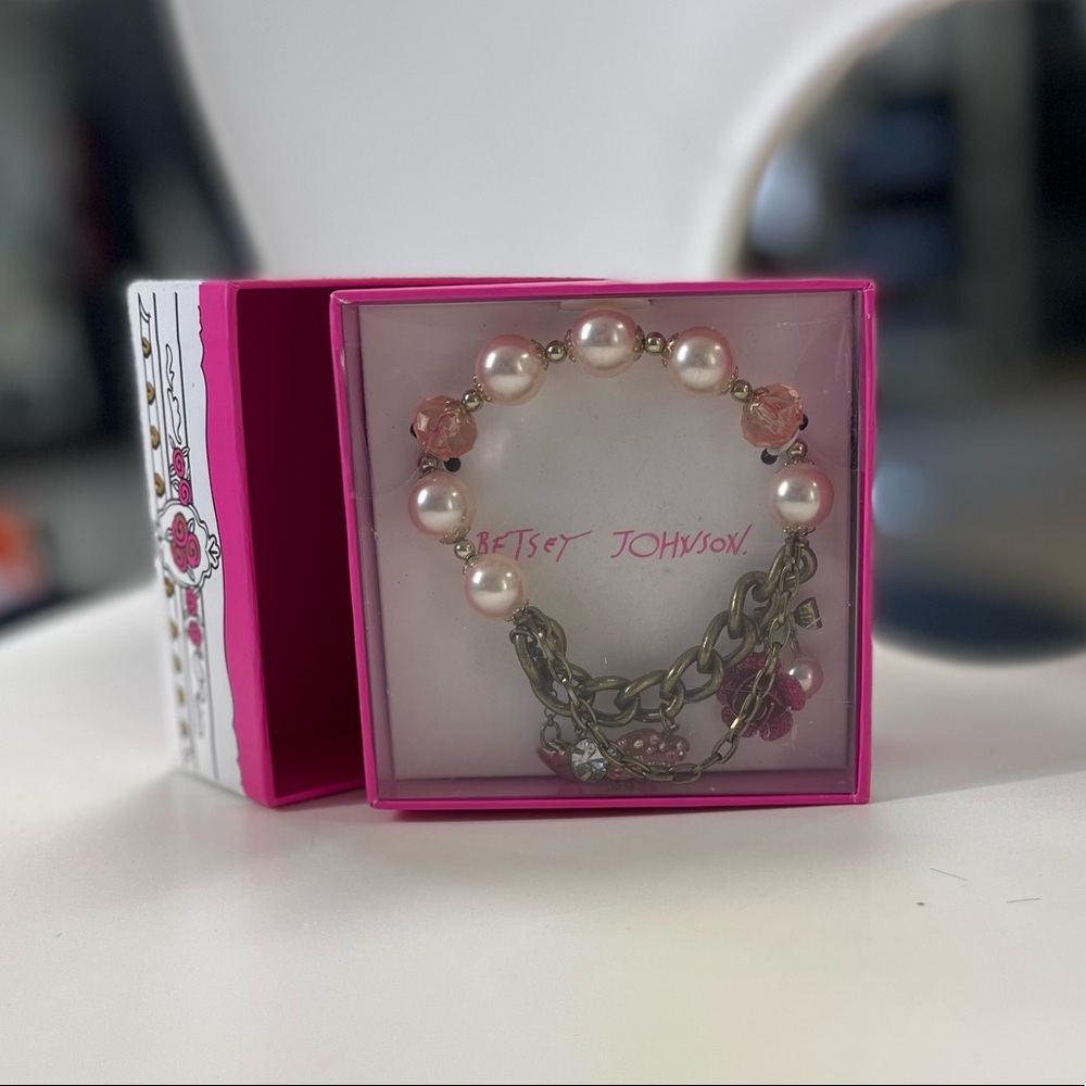 Betsey Johnson Charm Bracelet